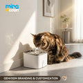 Smart Pet Water Fountain – 3L Capacity, App-Controlled & Triple Filtration, Dual Flow Modes for Cats & Dogs