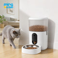 Smart Pet Feeder with Camera – App-Controlled, Timed & Portion-Controlled, Stainless Steel Bowl for Cats & Dogs