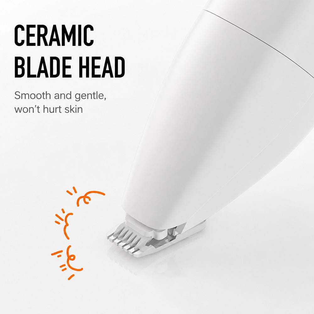 9mm Flexible Blade Pet Trimmer – Precision Grooming for Paws, Ears, Eyes & Private Areas, Reduces Bacterial Growth