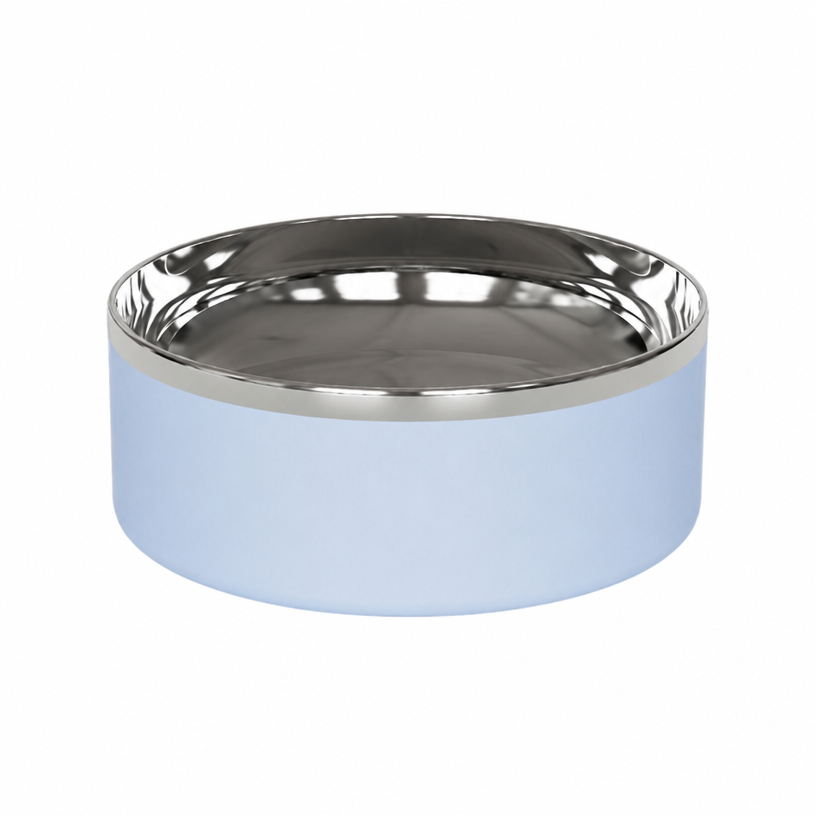 Low-Depth 304 Stainless Steel Pet Bowl | 350mL Removable Liner, Easy-Clean & Neck-Friendly Feeding Dish for Cats & Small Dogs