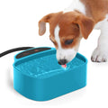 Pet heating bowl (for use in cold weather outdoors, prevents freezing, keeps pet water bowl warm, cat bowl, electric heated dog feeder, ice remover)