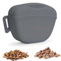 Silicone waist pouch (specifically designed for pet training), lightweight and portable dog-walking snack bag, multi-functional storage pouch.