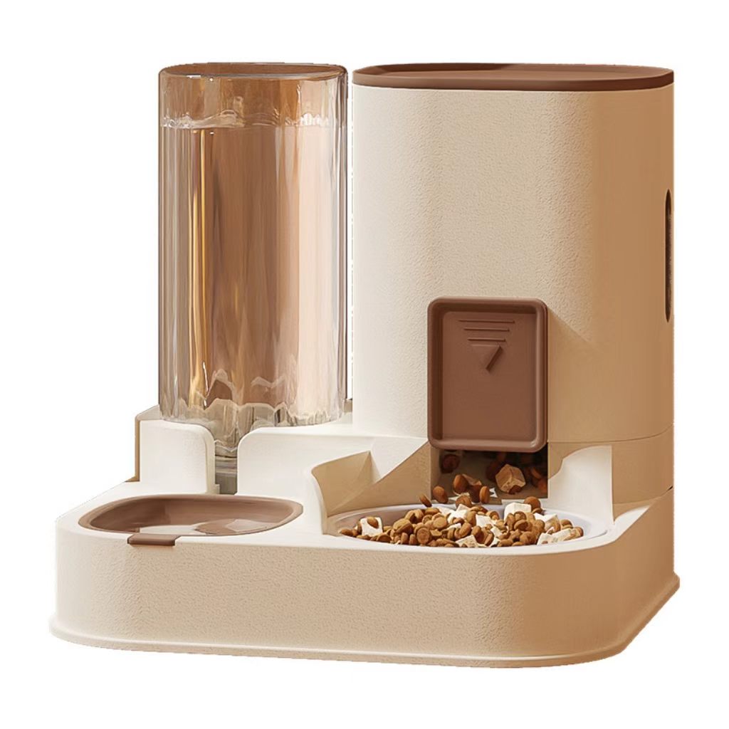 Automatic Feeding and Watering Integrated Machine (Pet Water Dispenser, Feeder, Cat Water Fountain, Cat Bowl, Dog Bowl, Cross-border Wholesale)