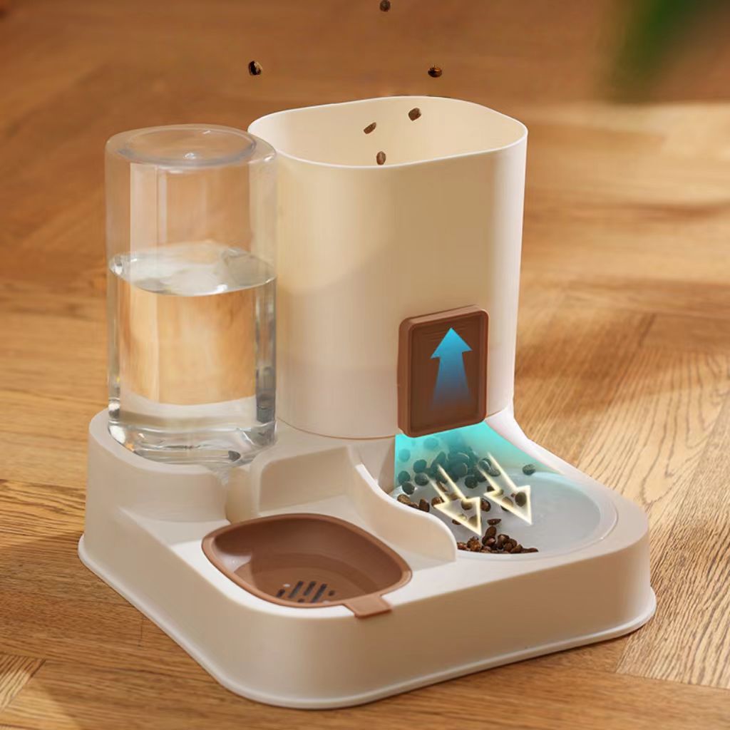Automatic Feeding and Watering Integrated Machine (Pet Water Dispenser, Feeder, Cat Water Fountain, Cat Bowl, Dog Bowl, Cross-border Wholesale)