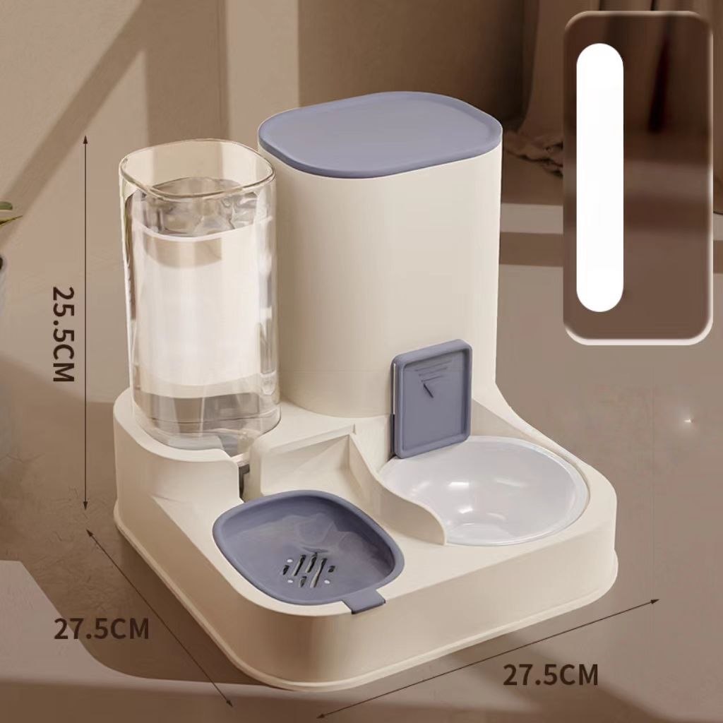 Automatic Feeding and Watering Integrated Machine (Pet Water Dispenser, Feeder, Cat Water Fountain, Cat Bowl, Dog Bowl, Cross-border Wholesale)