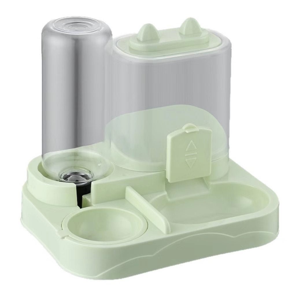 Popular pet food bowl (for cats and dogs), pet water dish, integrated pet feeding and drinking container, automatic pet water dispenser, cat food bowl, dog food bowl, pet feeder.