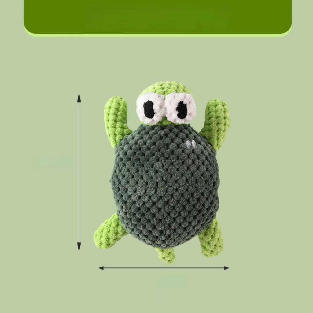 New-style sound-producing dog toy – a realistic plush fathead fish designed for teething and dental cleaning, providing entertainment and alleviating boredom. Made of cotton rope, this pet toy is ideal for pets.