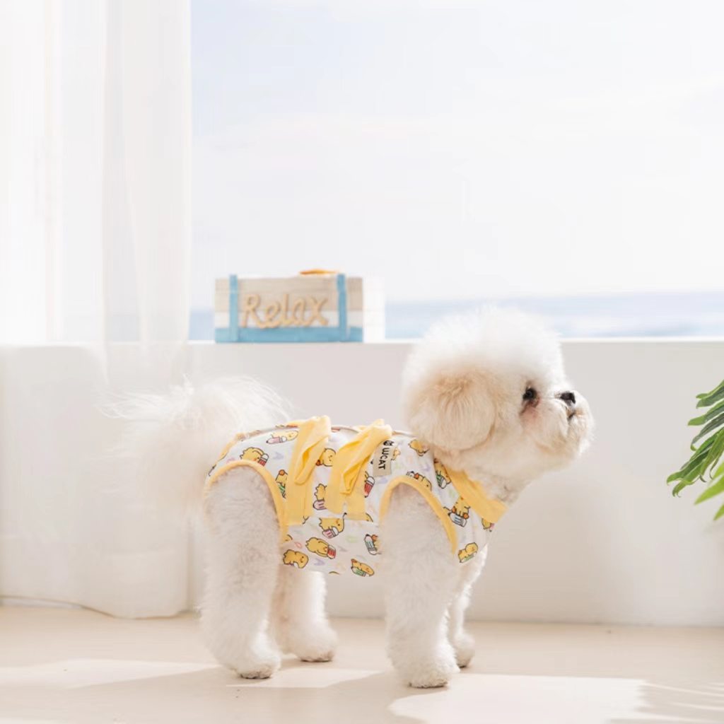 2026 New Release Pet Fashion for Hippi Dogs: Cat Surgery Suit, Small Dog Post-Operation Garment, Four-Legged Cat Dog Sterilization Suit