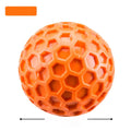 DISSKNIC Indestructible Squeaky Dog Ball, Relieves Anxiety, Cleans Teeth, Interactive Chew Toy for Aggressive Chewers, Dog Toy for Large Breeds, Outdoor...