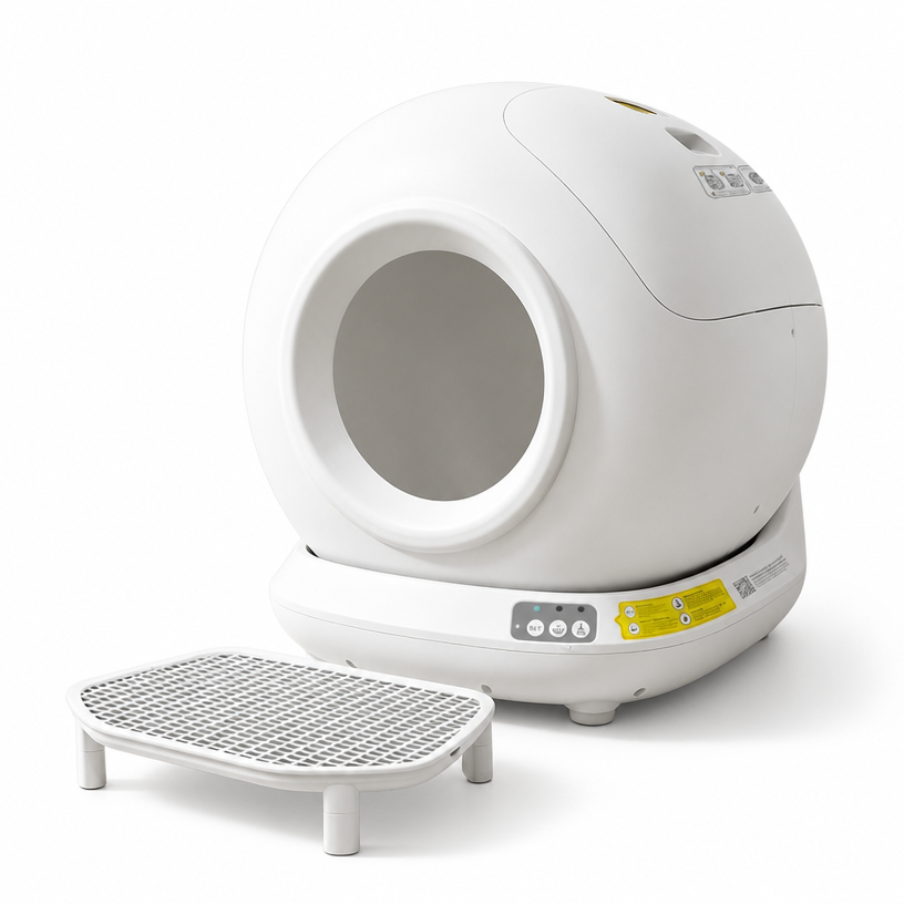 Fully automatic cat litter box with intelligent cleaning and odor prevention scoop – large-sized enclosed cat toilet (wholesale pet supplies)