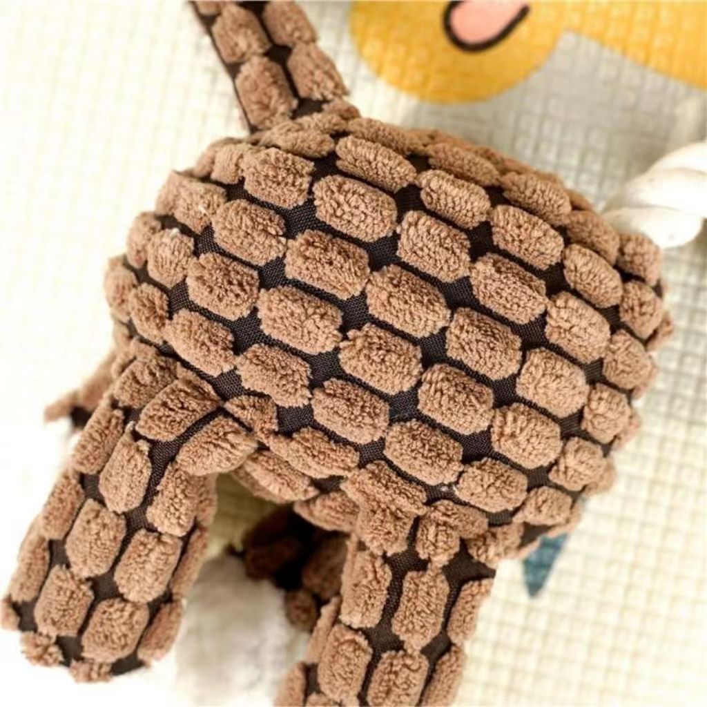 Pet Dog Cotton Rope Teething Toy (Durable for Chewing), Cat Toy (Fuzzy, Sound-Producing, Interactive), Wholesale Pet Supplies for Dogs and Cats
