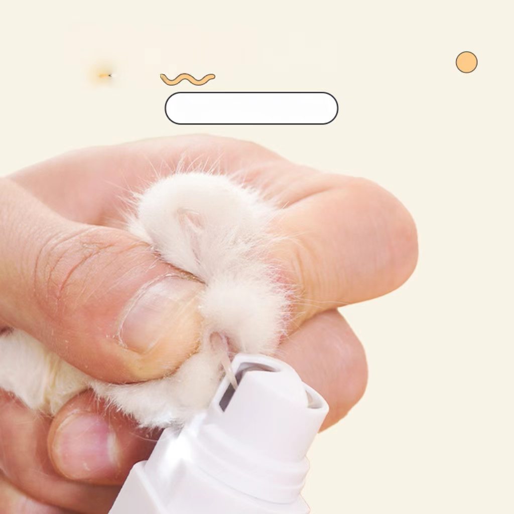Charging-enabled LED pet nail grinder, electric cat and dog grooming tool, high-power nail clipper/scissors, pet nail grinder.
