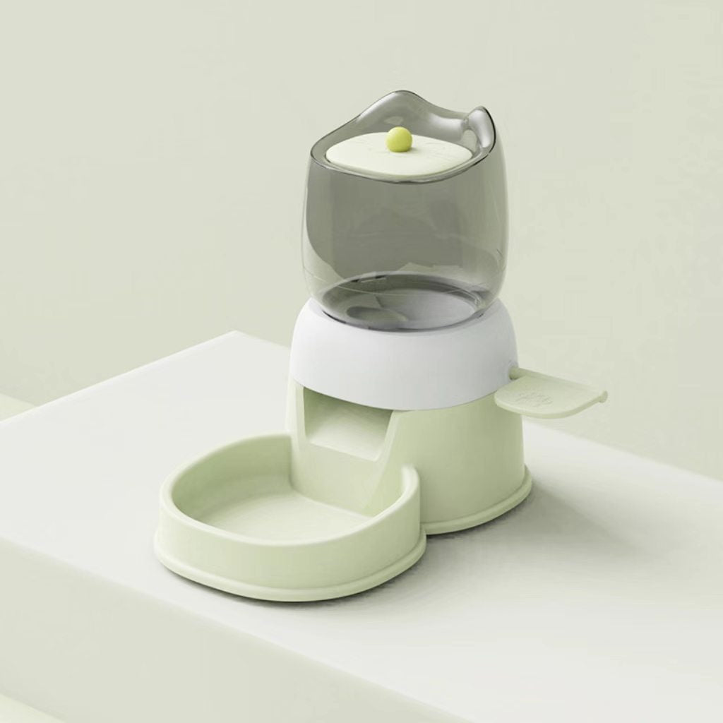Automatic Pet Feeder (for Cats and Dogs), High-Capacity Foot-Operated Food Dispenser, Pet Press-Style Feeder, Pet Bowl