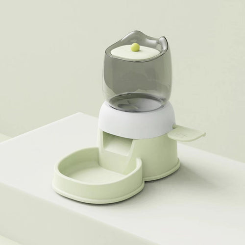 Automatic Pet Feeder (for Cats and Dogs), High-Capacity Foot-Operated Food Dispenser, Pet Press-Style Feeder, Pet Bowl