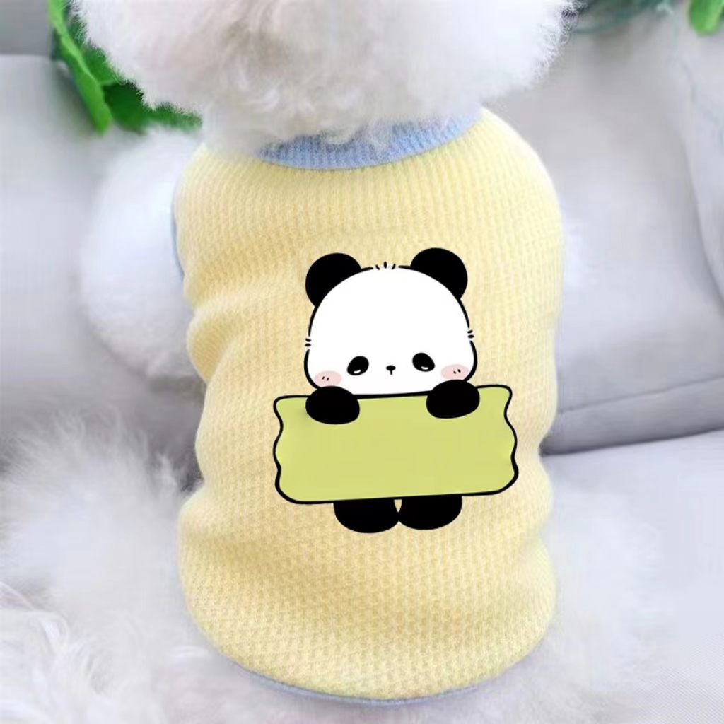 Pet Dog Clothing – Spring/Summer Teddy, Pomeranian, Bichon, Poodle, Small Puppy, Cat Vest (Anti-Hair Loss, Lightweight)