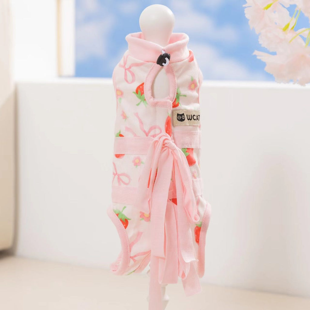 2026 New Release Pet Fashion for Hippi Dogs: Cat Surgery Suit, Small Dog Post-Operation Garment, Four-Legged Cat Dog Sterilization Suit