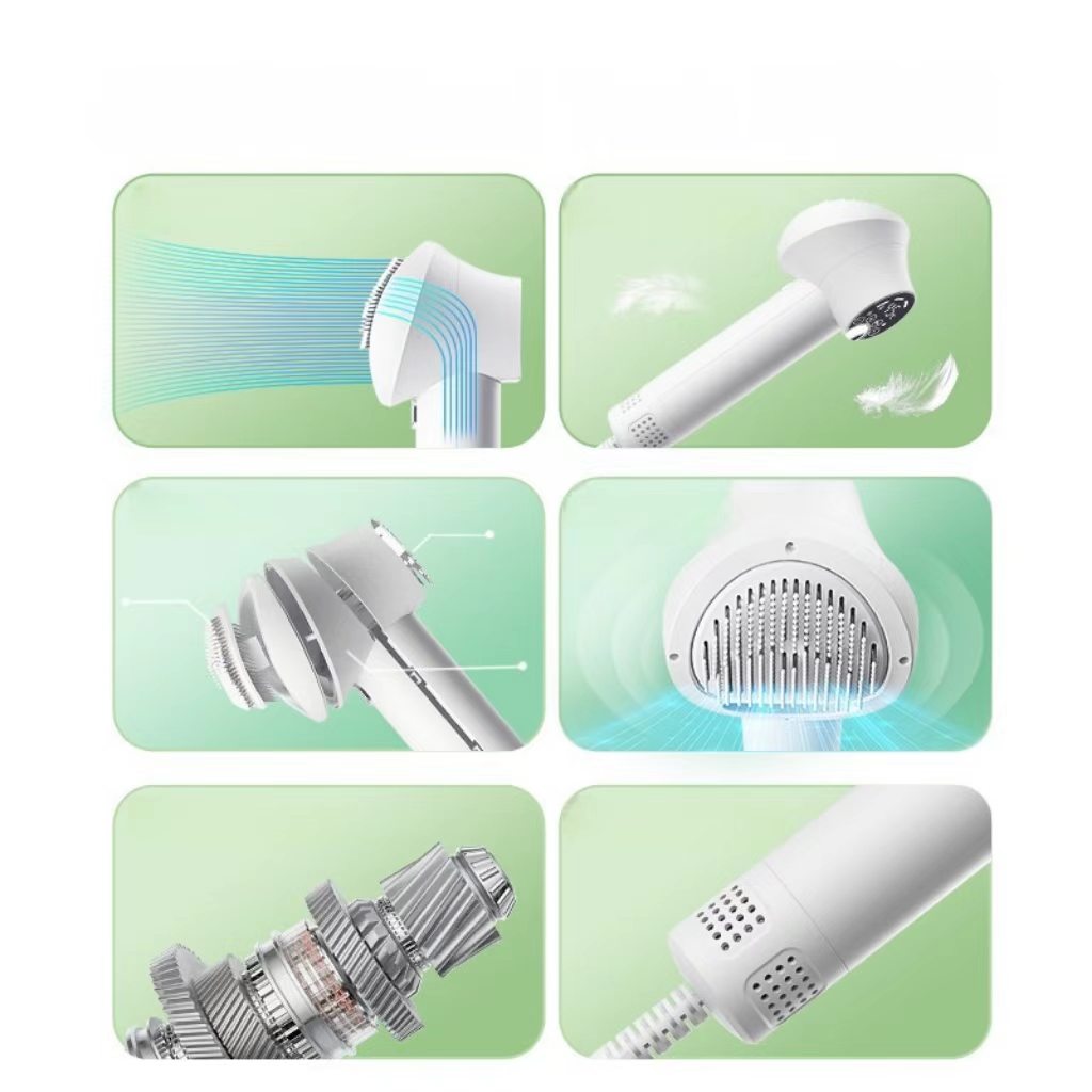 Pet Hair Dryer (Smart Dog Grooming and Fur-Brushing Integrated Machine, Cat Fur-Combing Quick-Drying Miniature Dog Bathing and Drying Machine)