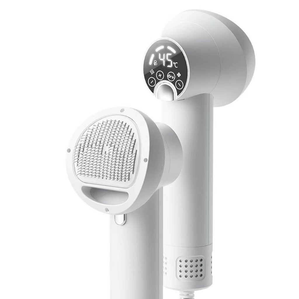 Pet Hair Dryer (Smart Dog Grooming and Fur-Brushing Integrated Machine, Cat Fur-Combing Quick-Drying Miniature Dog Bathing and Drying Machine)