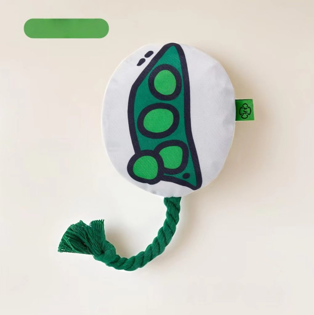 New-style sound-producing dog toy – a realistic plush fathead fish designed for teething and dental cleaning, providing entertainment and alleviating boredom. Made of cotton rope, this pet toy is ideal for pets.