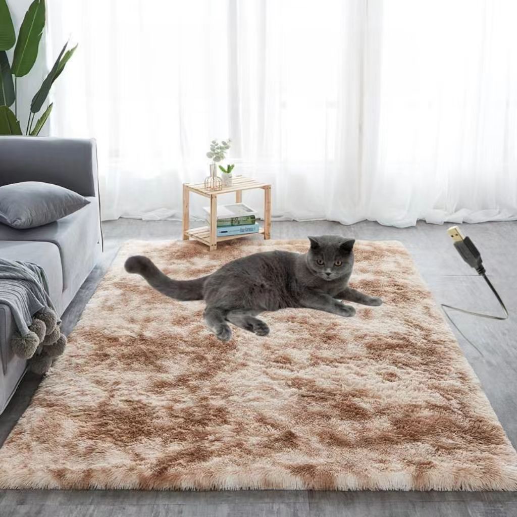 Pet electric heating mat with constant temperature, waterproof, anti-scratch, anti-electric leakage – specially designed for dogs and cats, a small-sized heating device for cats.