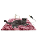Pet electric heating mat with constant temperature, waterproof, anti-scratch, anti-electric leakage – specially designed for dogs and cats, a small-sized heating device for cats.