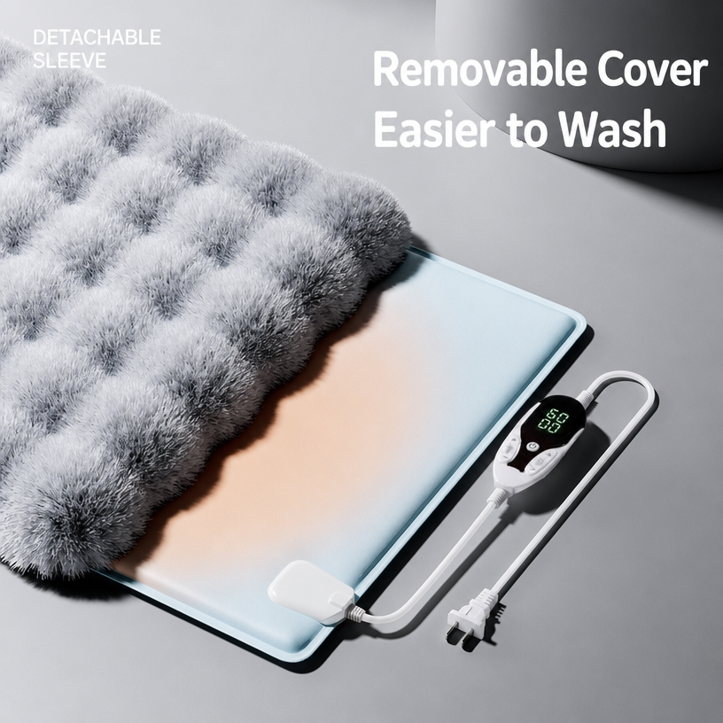 Pet electric heating blanket (specifically designed for dogs and cats), heating pad with constant temperature, intelligent, waterproof, anti-leakage, heat-insulating, removable and washable fabric cover.