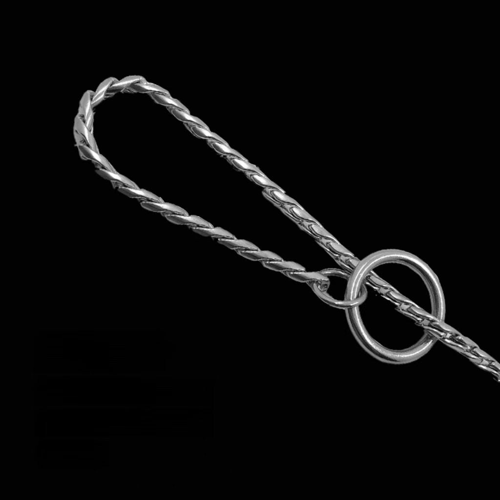 Meianju stainless steel P chain, competition-grade P chain, training correction chain, explosive chain traction rope, control chain, dog collar.