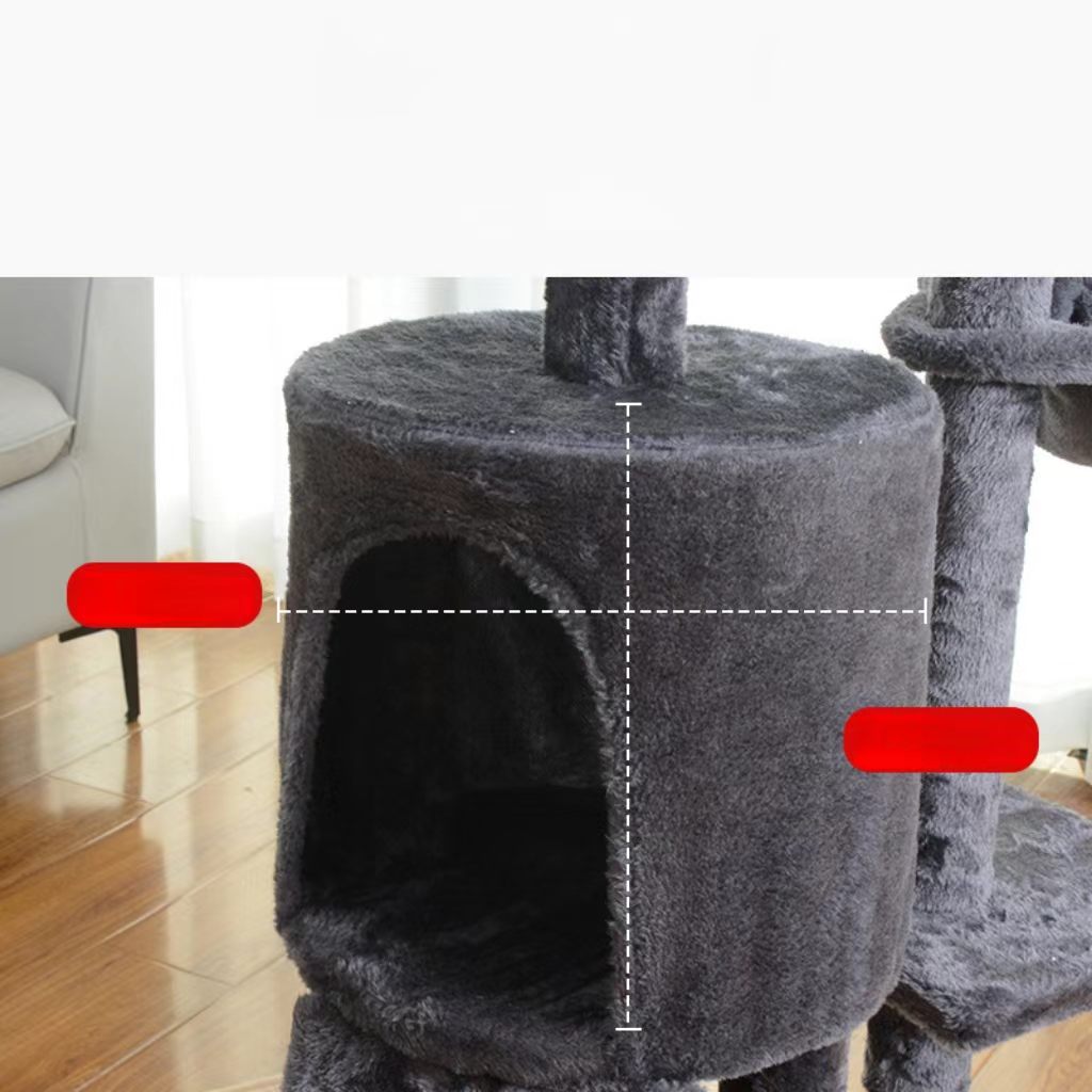 Large cat climbing frame (specifically designed for big cats), cat nest, cat tree, large cat jumping platform, sisal cat climbing pole, wholesale factory, cat stand