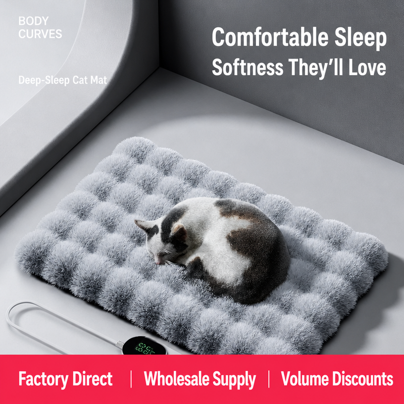 Pet electric heating blanket (specifically designed for dogs and cats), heating pad with constant temperature, intelligent, waterproof, anti-leakage, heat-insulating, removable and washable fabric cover.