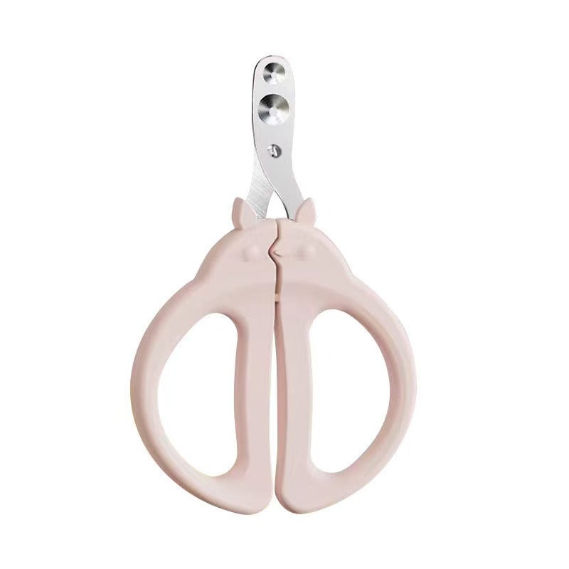 Round-hole nail clipper for pets (cats) – used for trimming cat and dog claws with cat paw-shaped scissors – cat accessory manufacturer