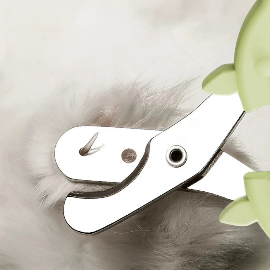 Round-hole nail clipper for pets (cats) – used for trimming cat and dog claws with cat paw-shaped scissors – cat accessory manufacturer