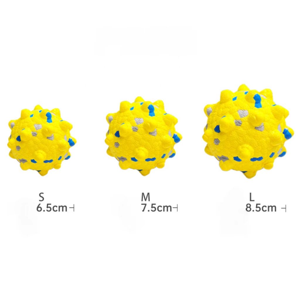 New Pet Toy Ball ETPU Popcorn Toy, Durable for Dogs to Chew and Clean Their Teeth, High-Elastic Dog Toy Ball.