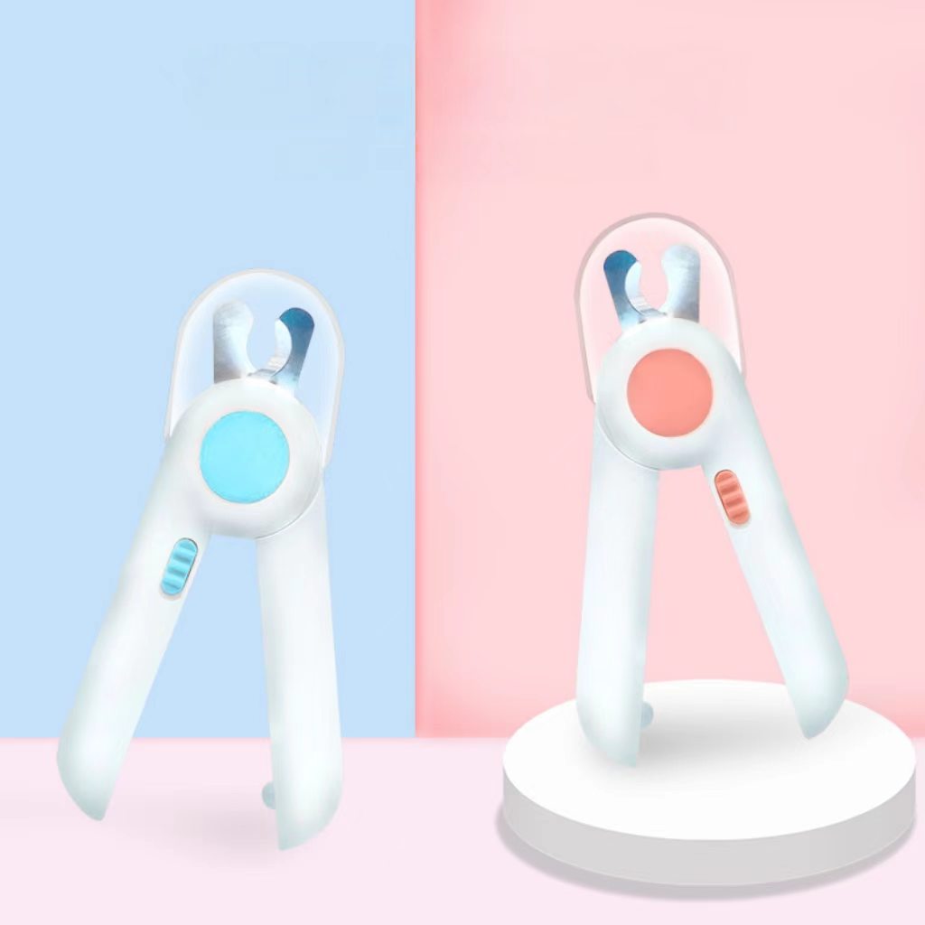 Cat and Dog Nail Clippers, Nail Grinder, Pet Nail Clipper, LED Nail Cutter Set, Pet Cleaning and Beauty Tool for Cats.