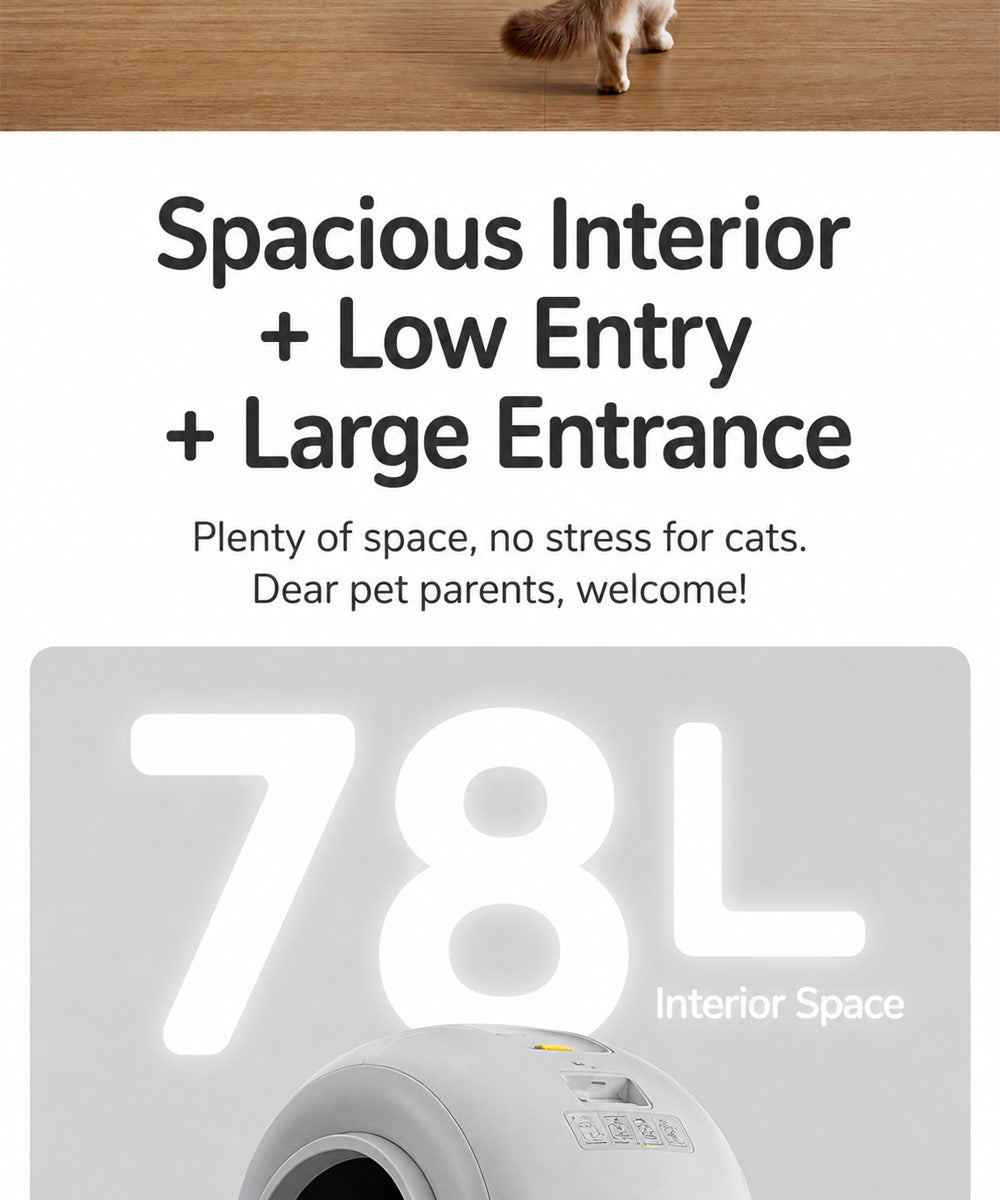 Hot-smart cat litter Basin