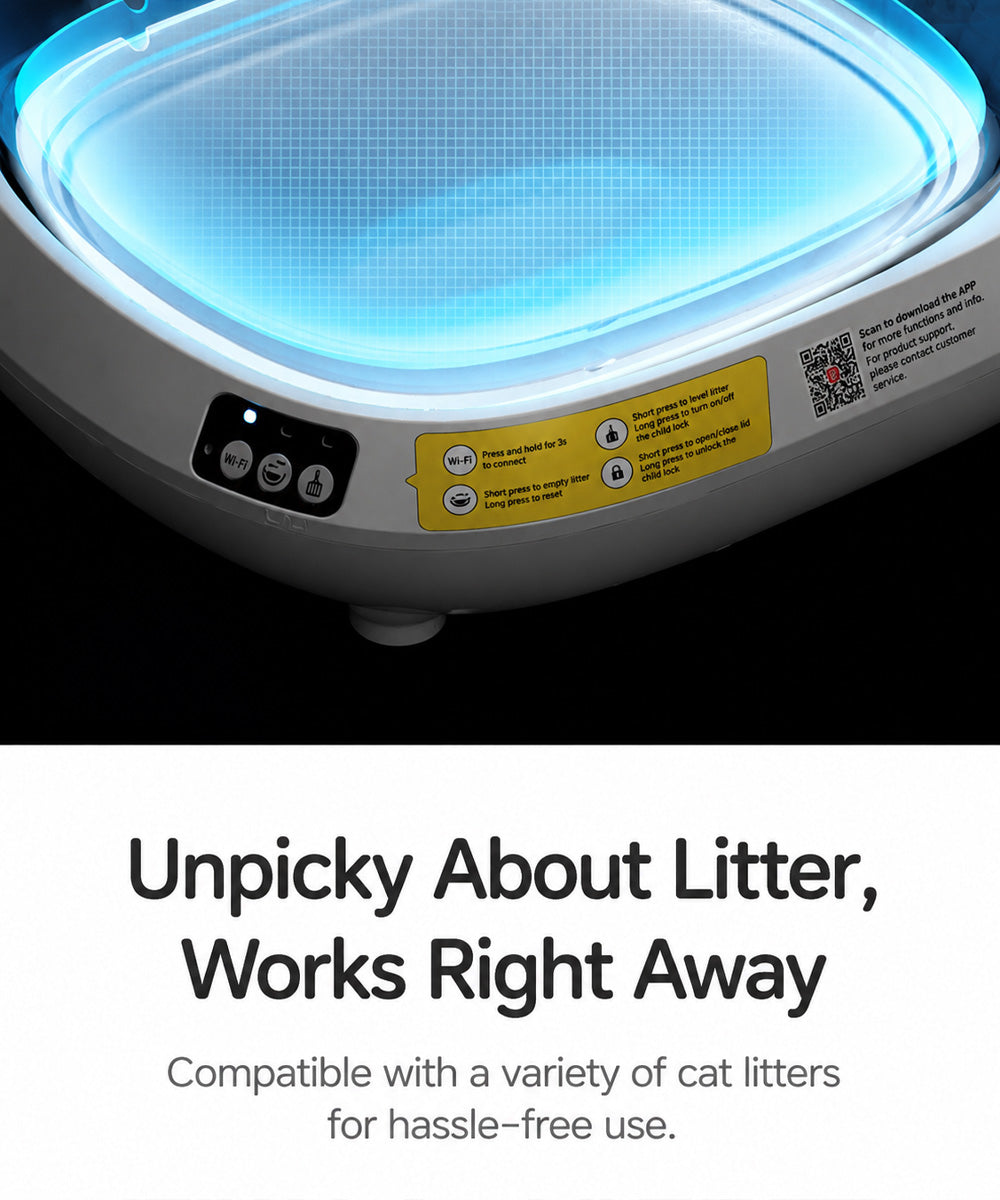 Hot-smart cat litter Basin