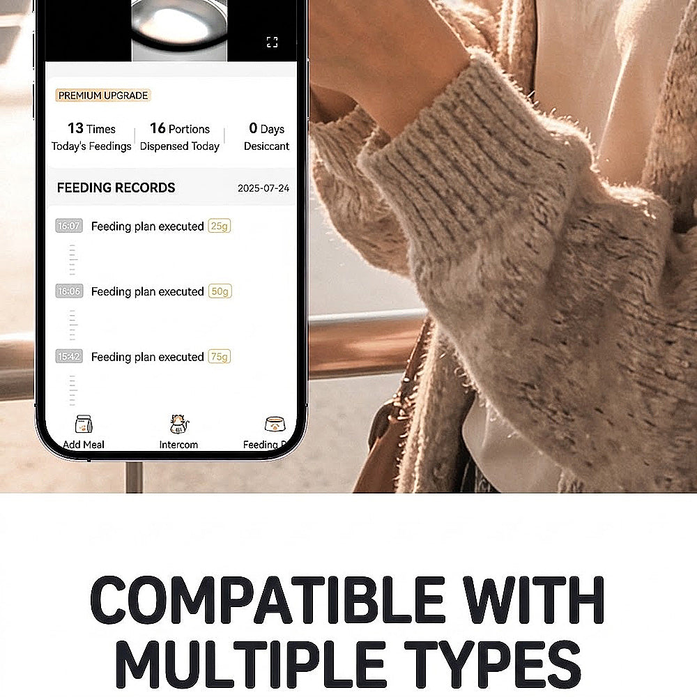 WS11 Smart Feeder – Button Model